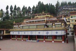 près de Gangtok, le monastère de Rumtek
