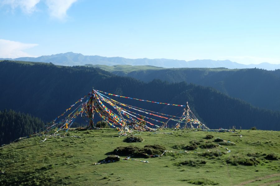 de Repkong à Labrang, vue depuis Yarma Tashikyil